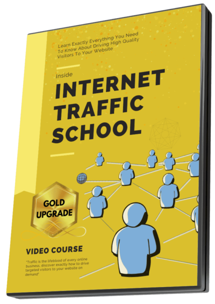 Cover of 'Internet Traffic School - Video Upgrade' featuring a modern and educational design