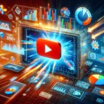 An analytics dashboard, emblematic of YouTube Ad Analytics, displays vital metrics on a YouTube interface, showcasing the analytical journey for enhanced ad performance.