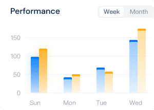Analytical chart graphic from Viral Traffic Booster showcasing performance metrics