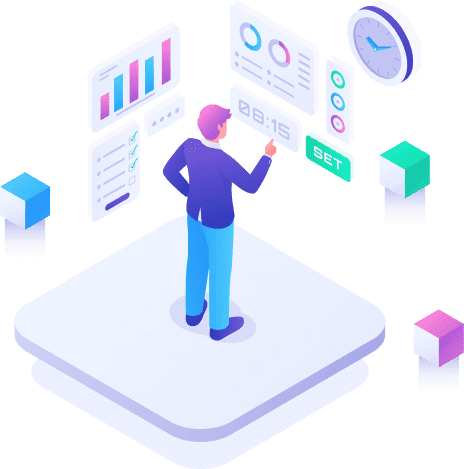 Illustration showcasing the concept of viral traffic and digital marketing strategies